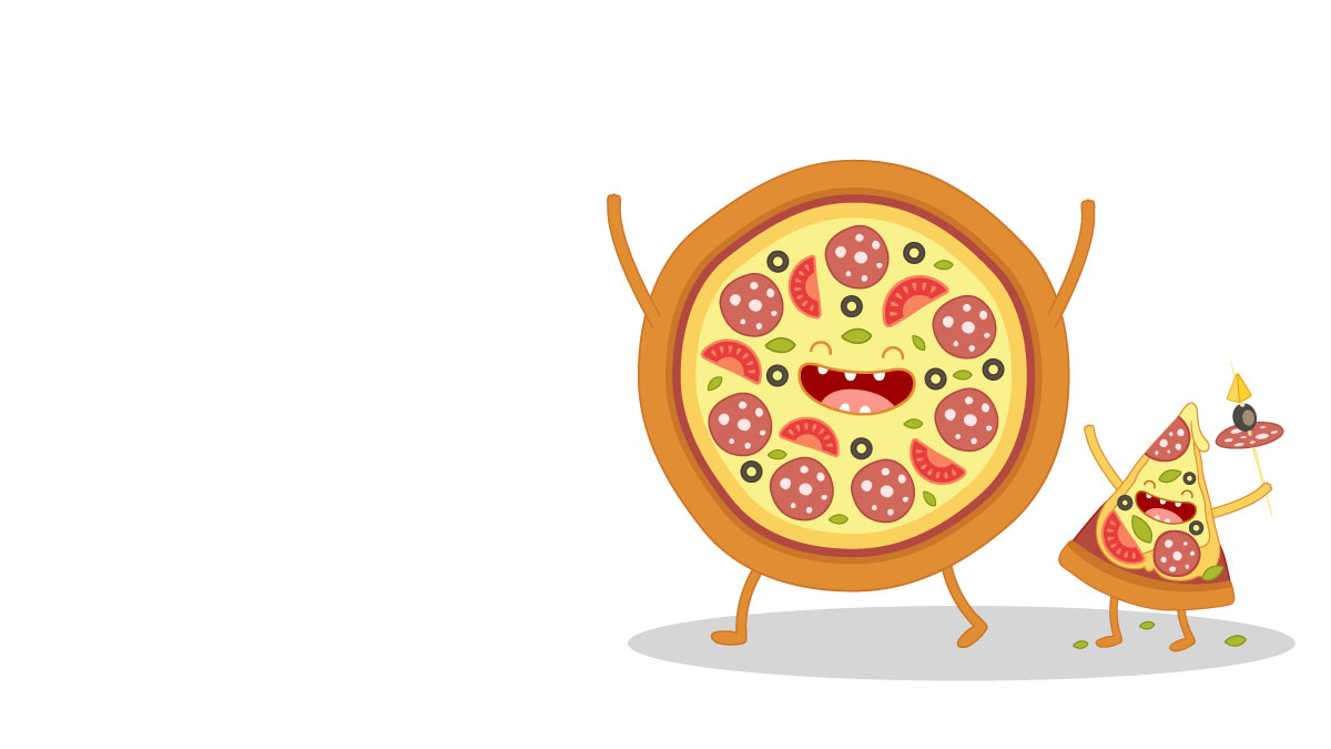 Domino clipart arrangement. How s pizza reinvented