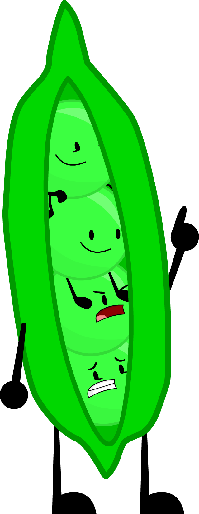 Pea anthropomorphic world wiki. Peas clipart green object