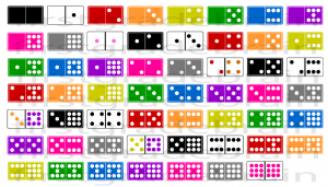 Free dominoes cliparts download. Domino clipart color