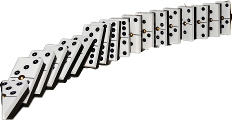 domino clipart domino effect