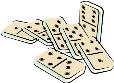 domino clipart domino game