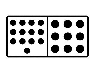 domino clipart dot