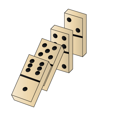 domino clipart drawing