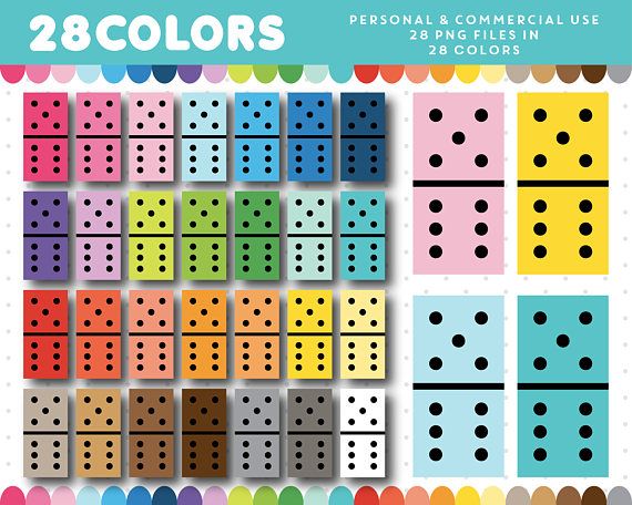 domino clipart paper