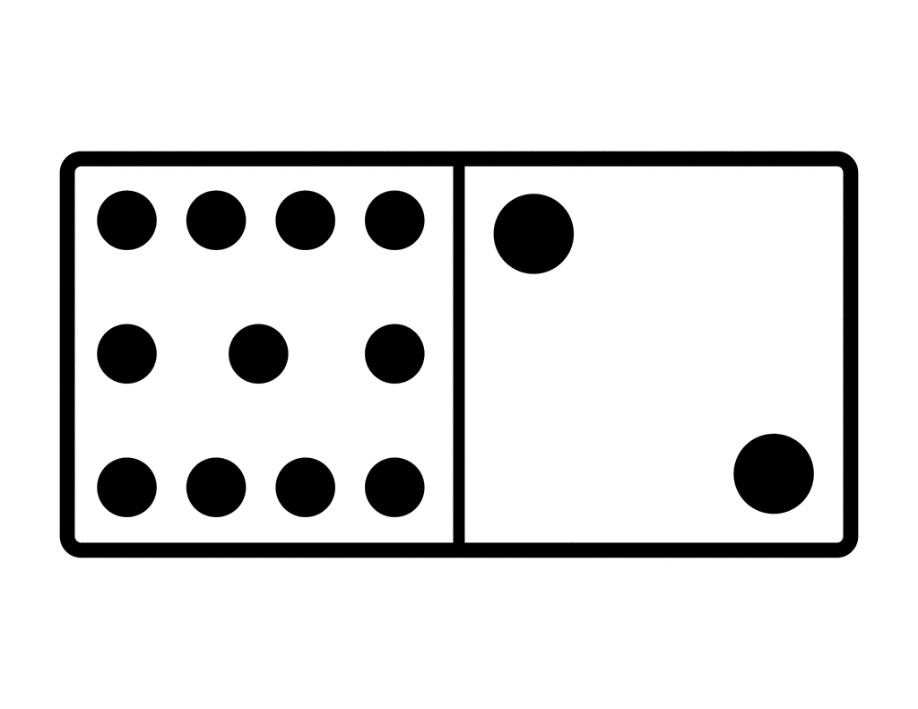 domino clipart pattern