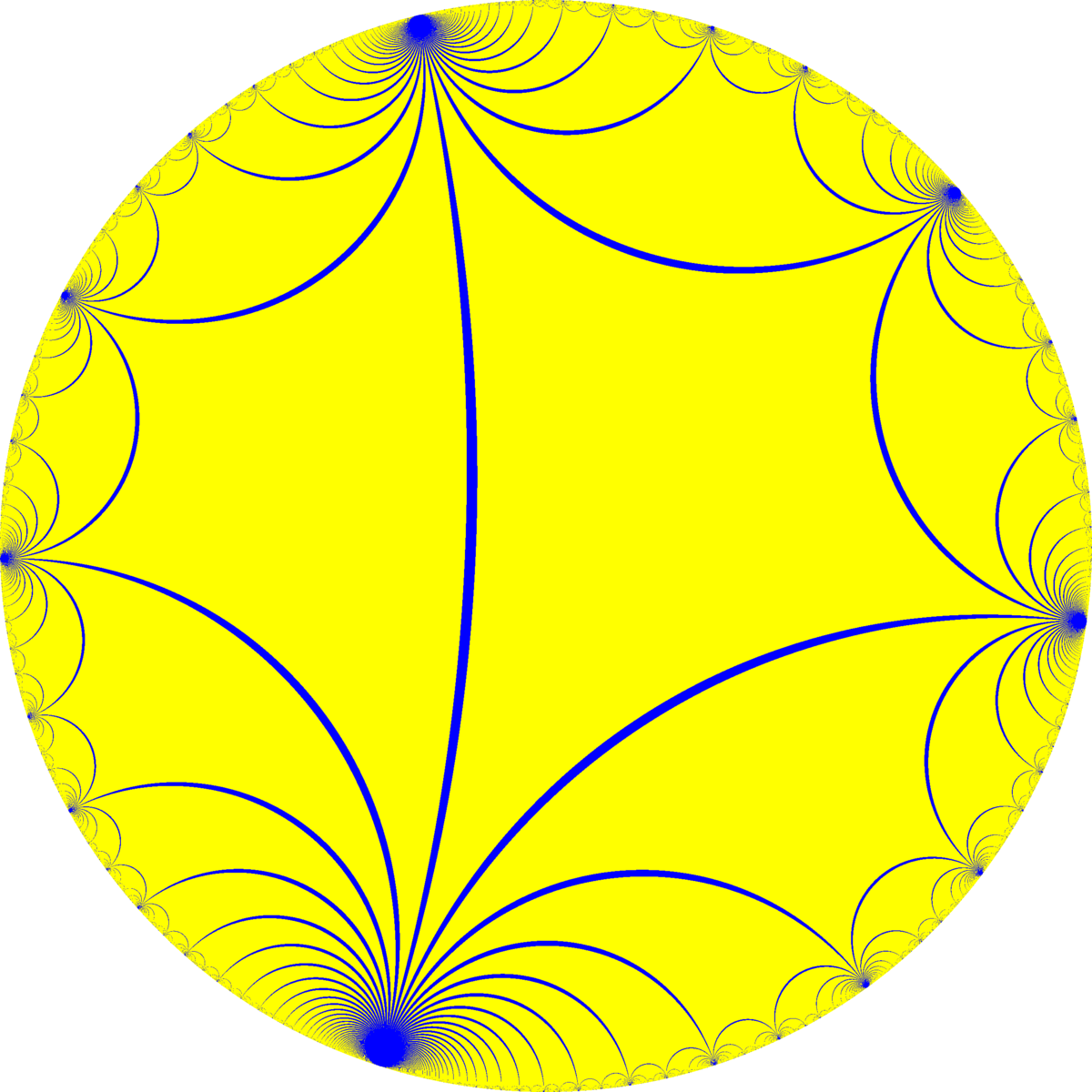 Infinite order square tiling. Domino clipart tile