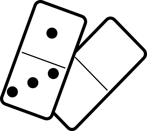 domino clipart traditional