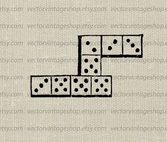 domino clipart vector