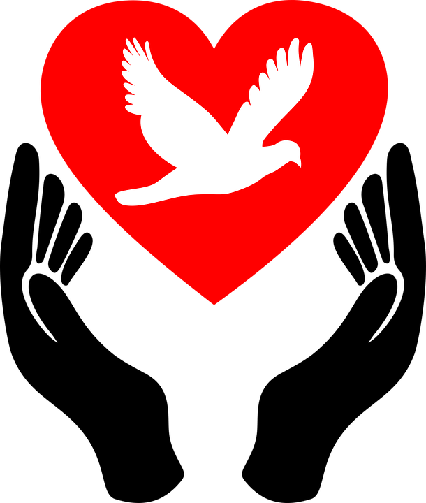 parrot clipart love symbol