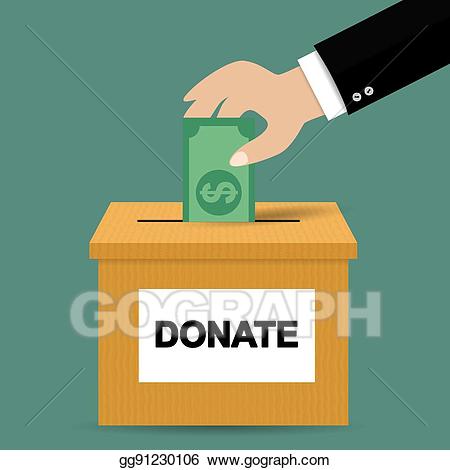 donation clipart money change