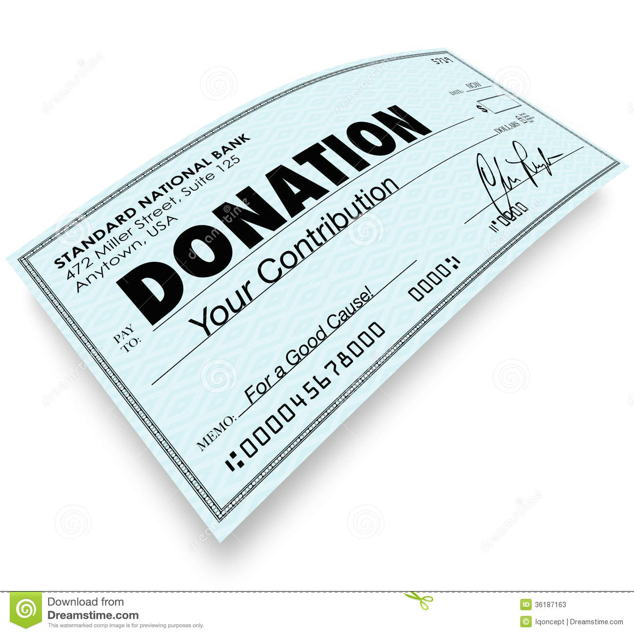 Donation clipart money donation. Check word gift panda