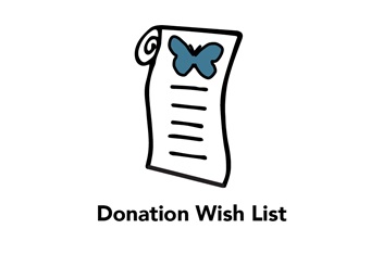 Fundraiser clipart wish list. Donation 