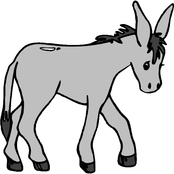 donkey clipart