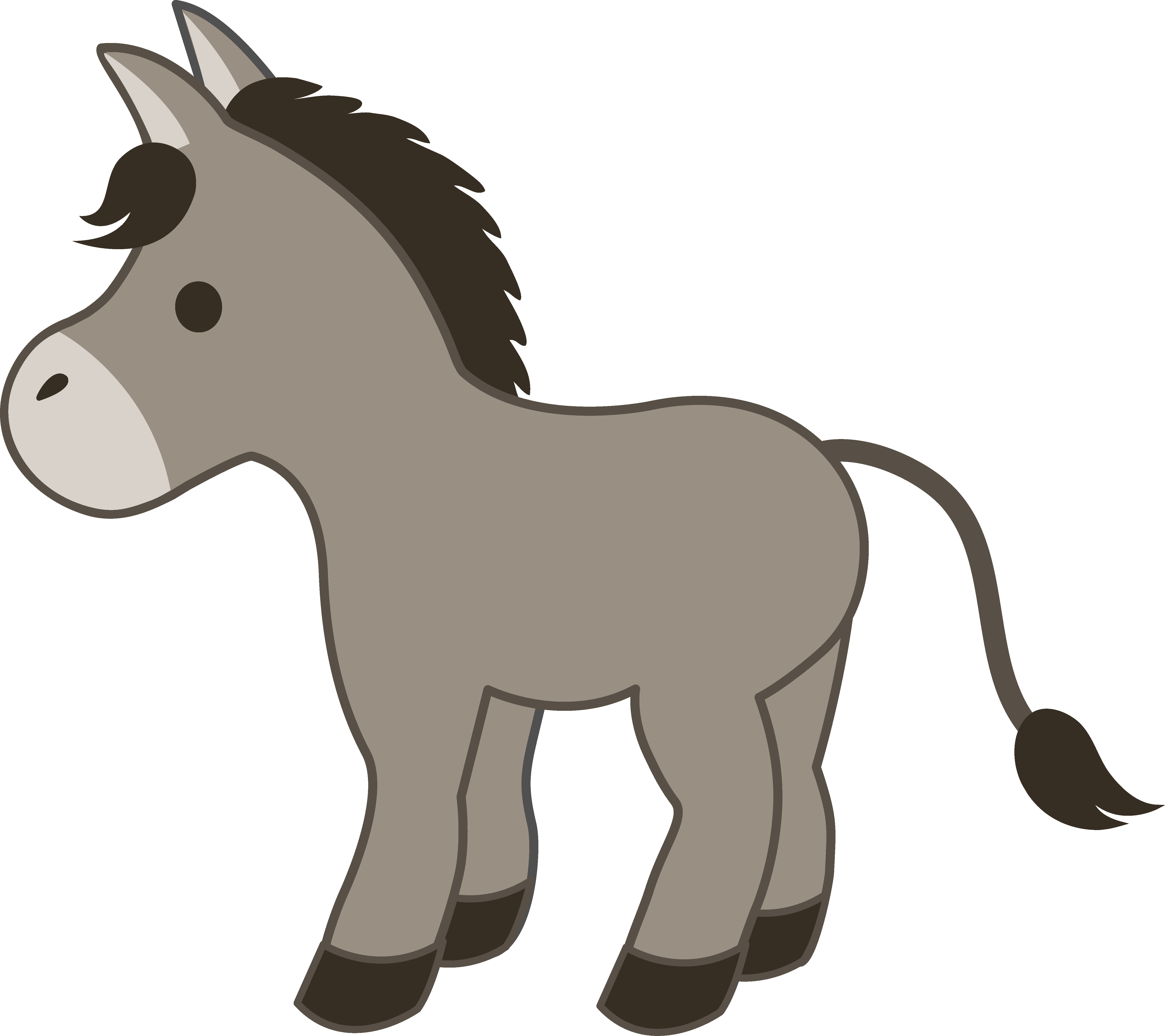 Cliparts zone . Mule clipart baby donkey