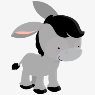 Clip art fazendinha png. Donkey clipart burro