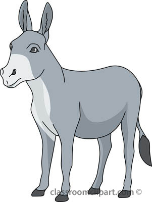 Donkey clipart burro. Free download clip art