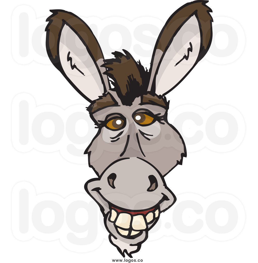 donkey clipart donkey face