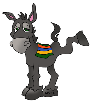 donkey clipart donkey mexican