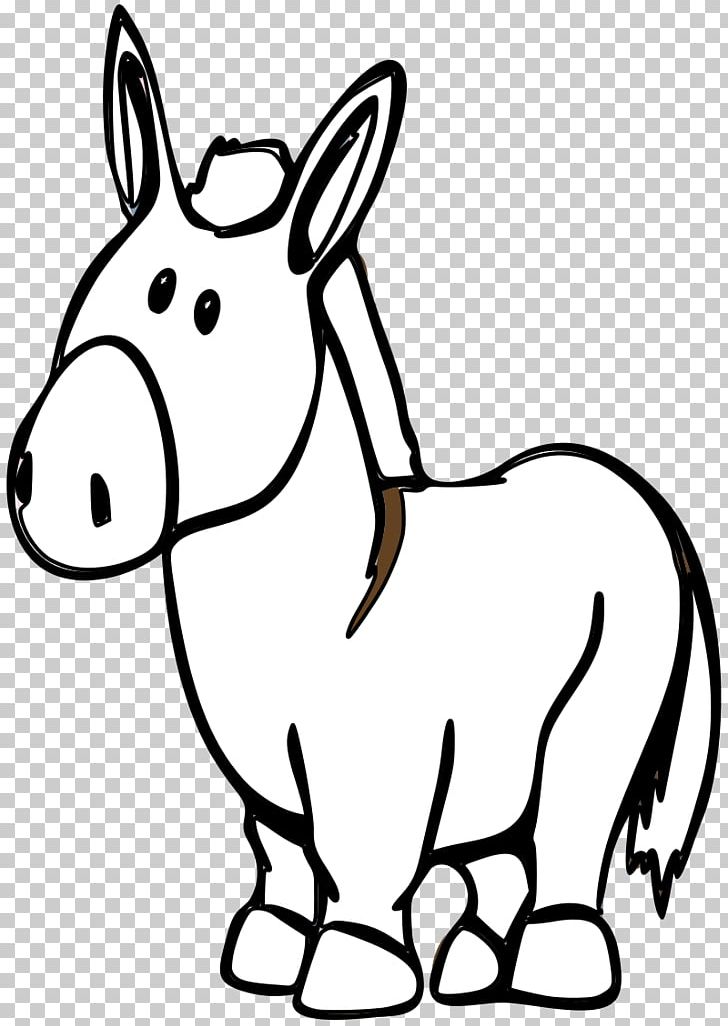 Drawing png animal f. Donkey clipart draw cartoon