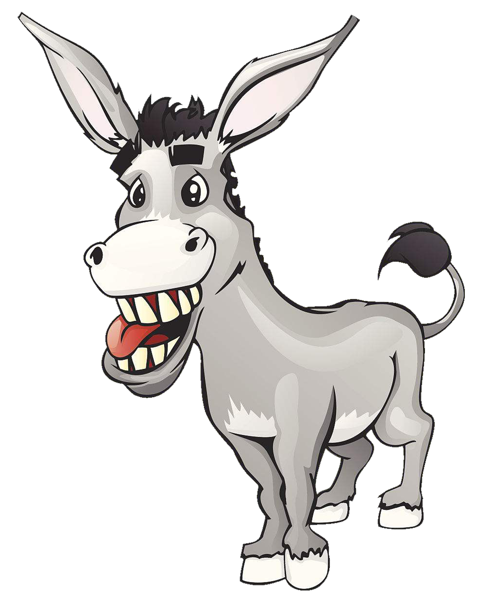 Donkey clipart grey donkey, Donkey grey donkey Transparent FREE for
