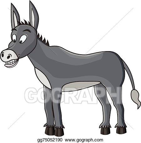 donkey clipart grey donkey