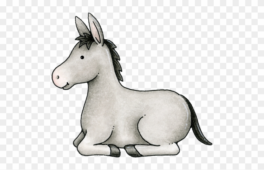 donkey clipart manger