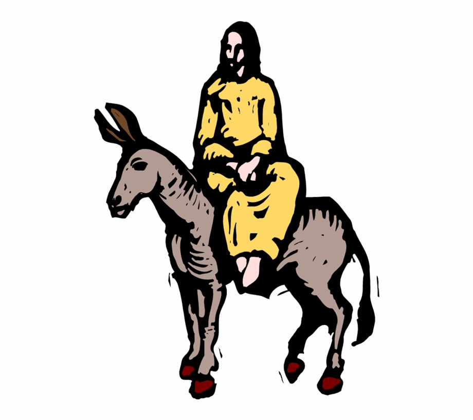 Clip art royalty free. Donkey clipart palm sunday