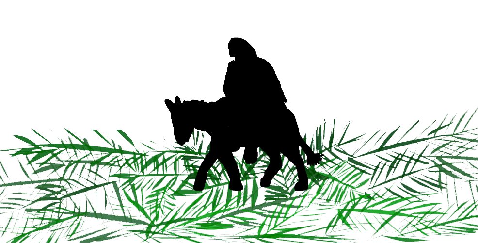 donkey clipart palm sunday