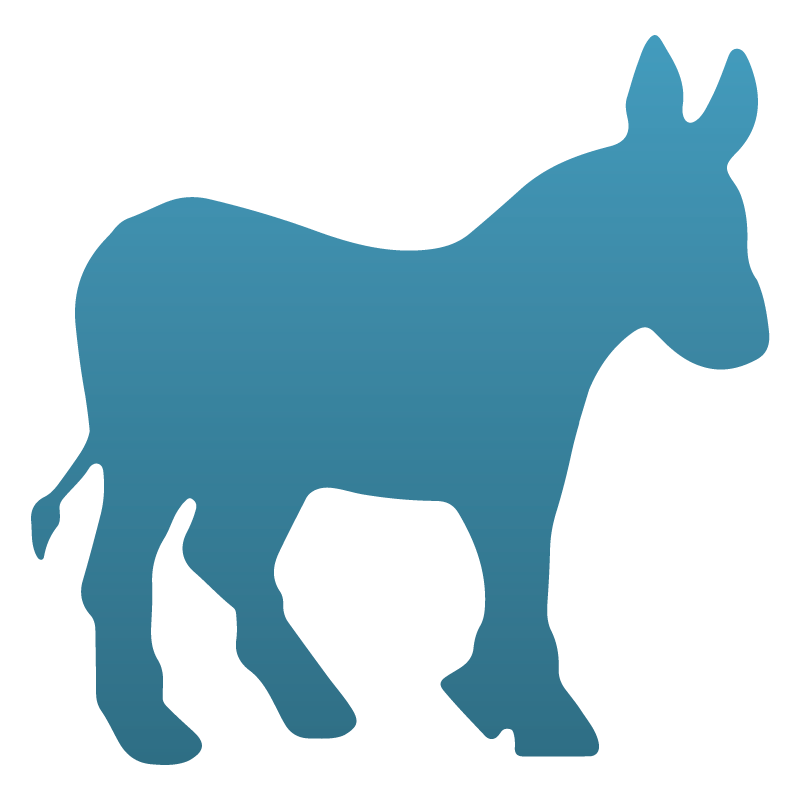 mule clipart donkey tail