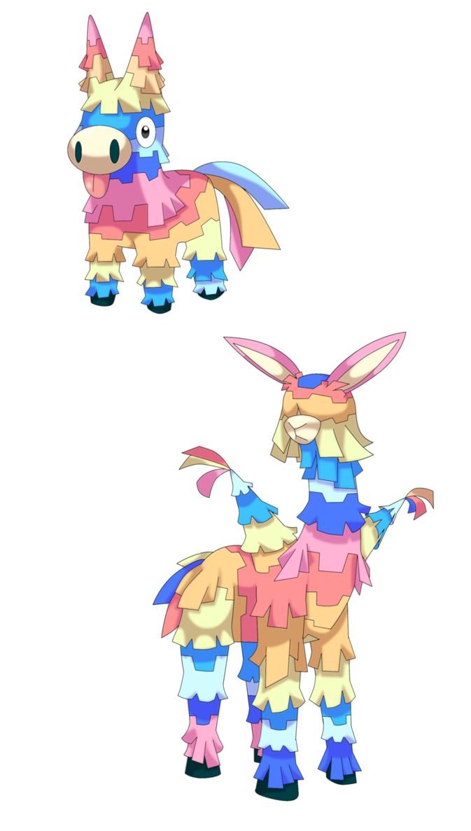 Pinata clipart kid mexican. Fakemon viva rejected by