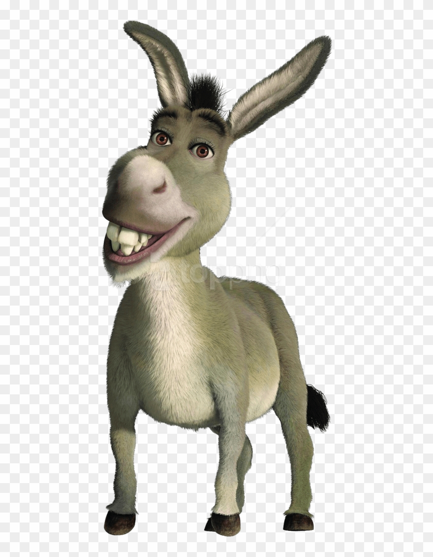 Mule clipart shrek donkey. Free png images pinclipart