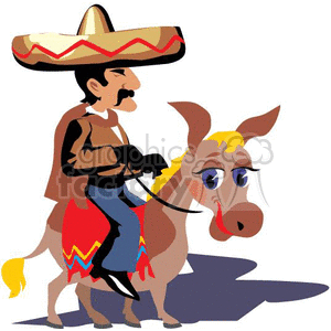 Donkey clipart sombrero, Picture #2620659 donkey clipart sombrero