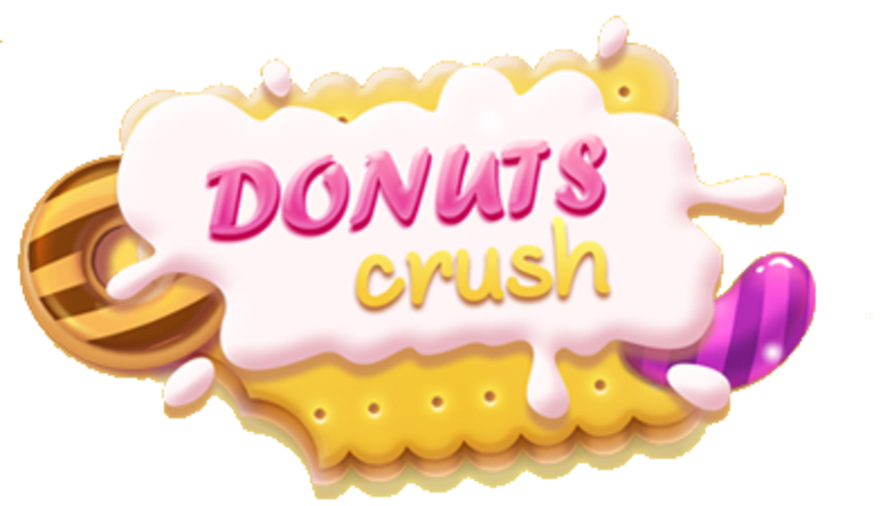 Donuts crush famous match. Donut clipart bitten donut