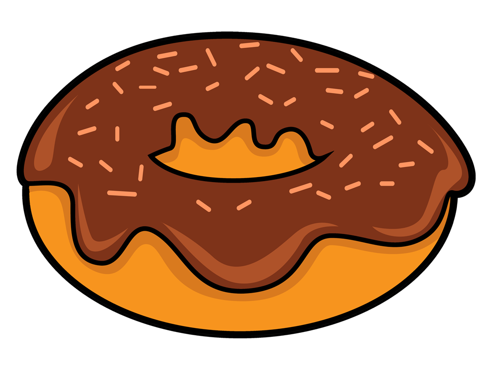 donuts clipart comic