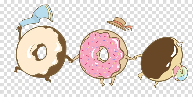 donut clipart comic