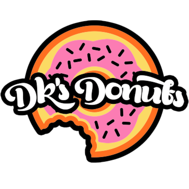 Dk s donuts and. Donut clipart dozen