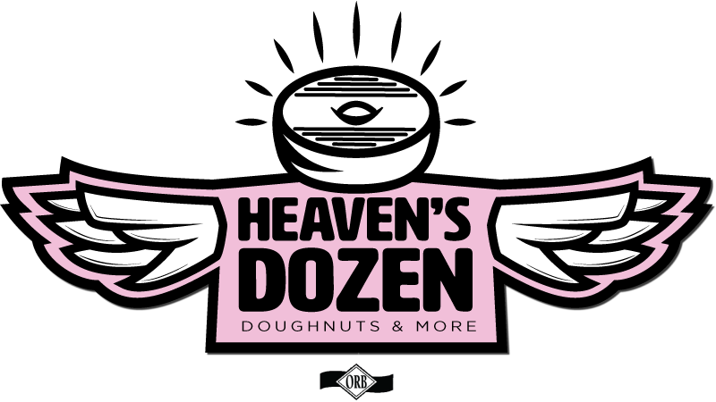Donut clipart dozen. Heaven s doughnuts and