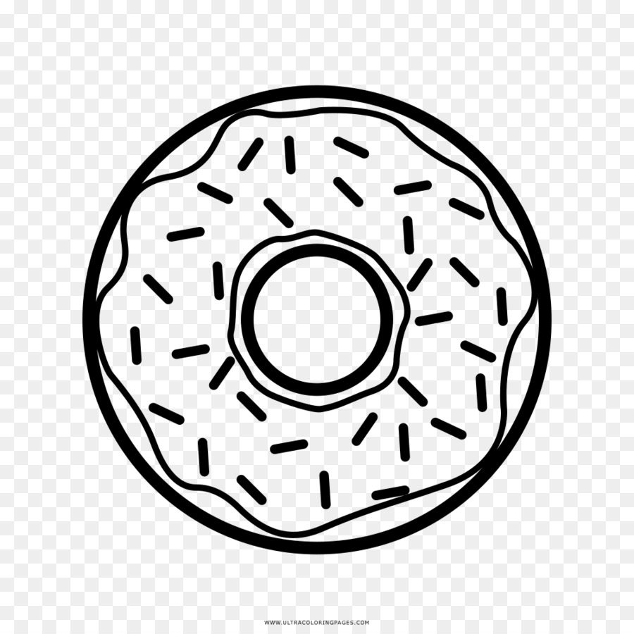 doughnut clipart drawn