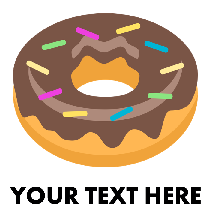 emoji clipart donut