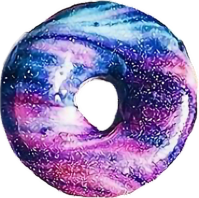 donut clipart galaxy