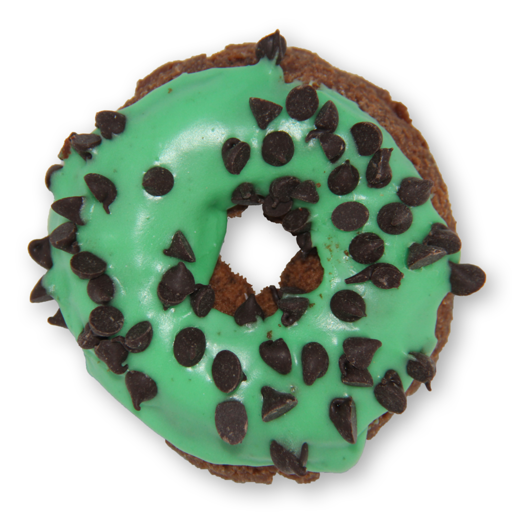 donut clipart green