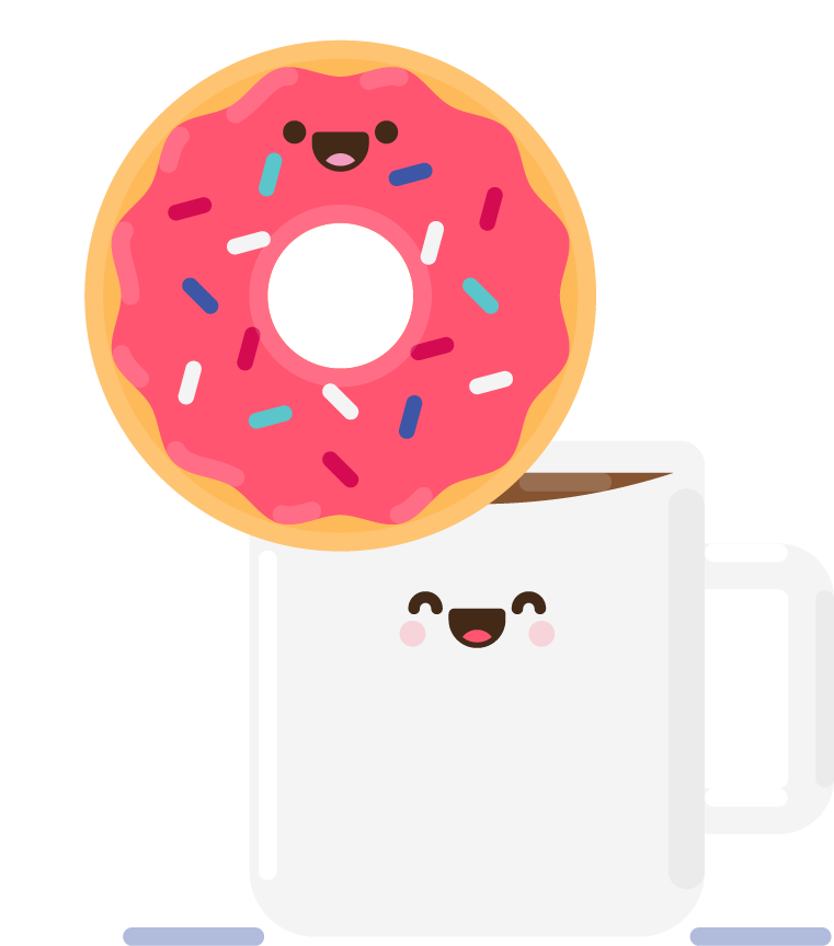 Doughnut clip art smiley. Donut clipart juice