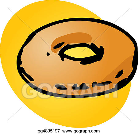 donut clipart plain