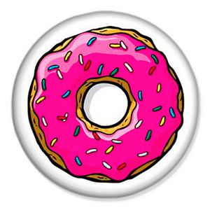 donut clipart pop art