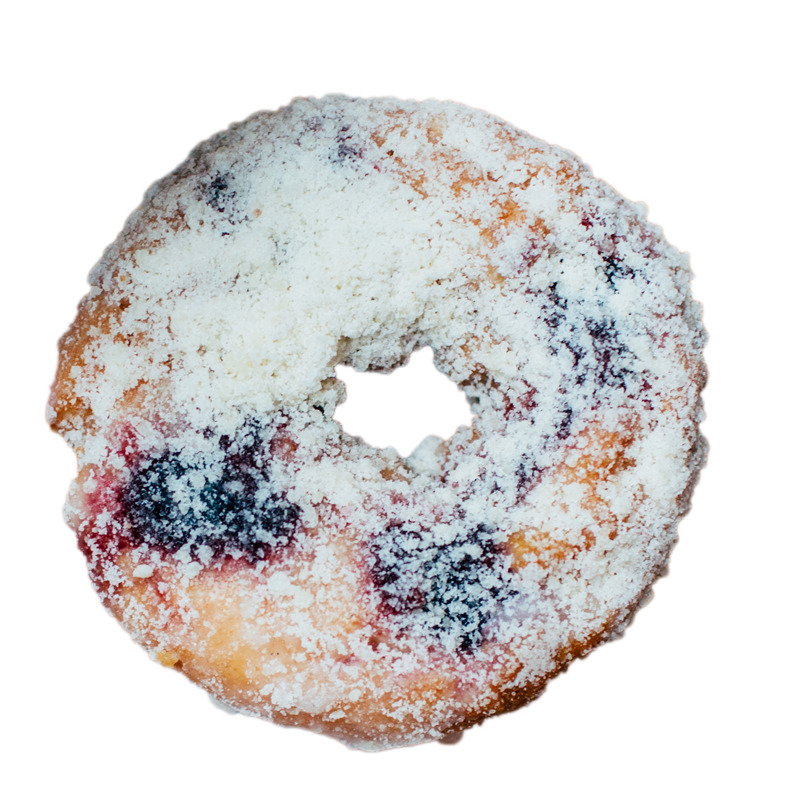 doughnut clipart powdered donut
