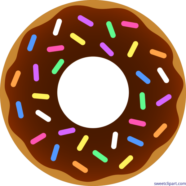 party clipart donut