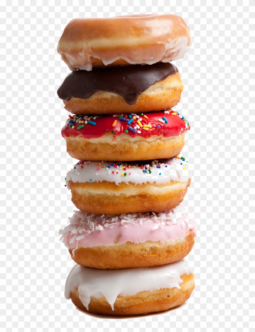 donut clipart stacked