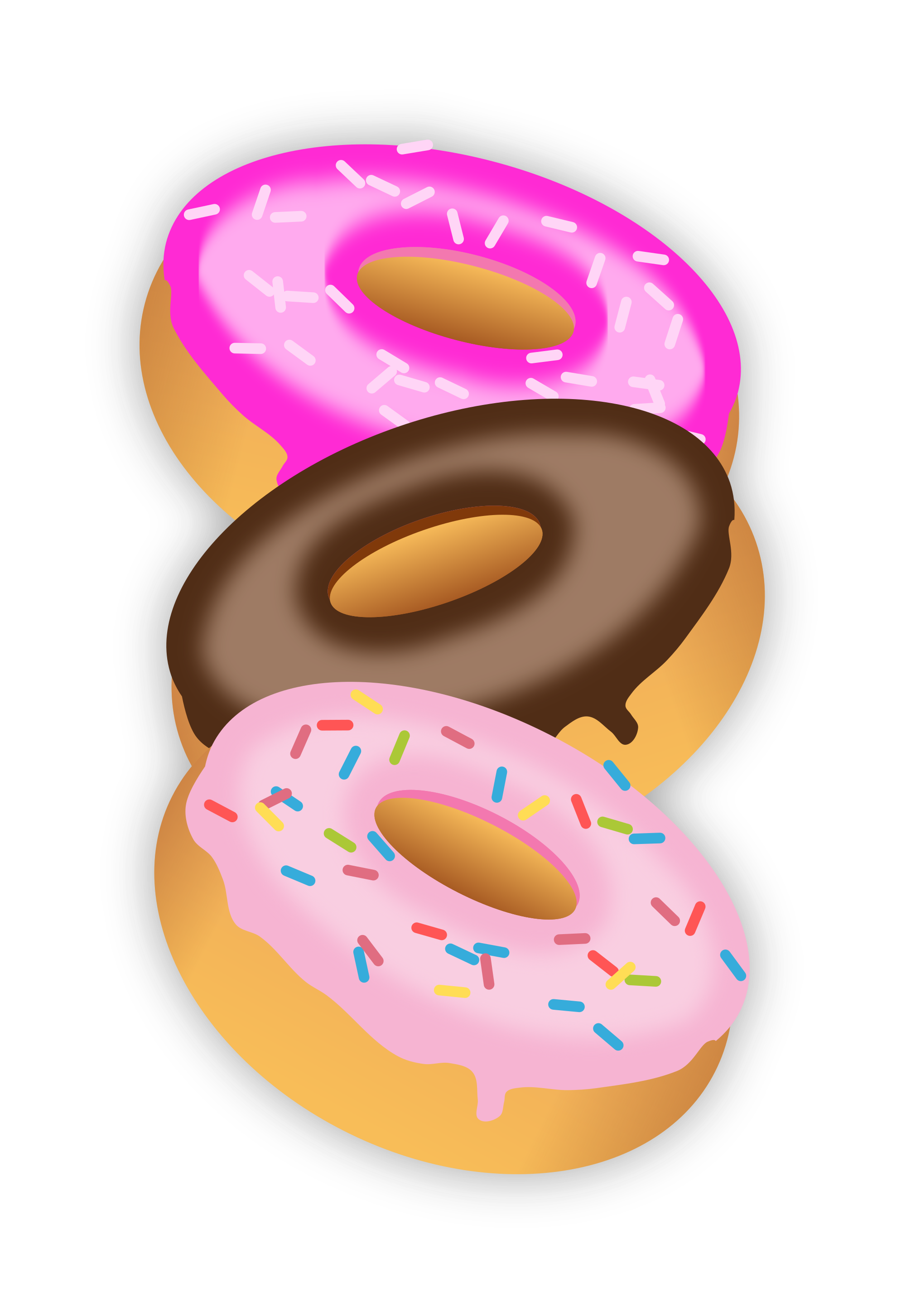 Donuts clipart free public domain. File doughnuts svg wikimedia