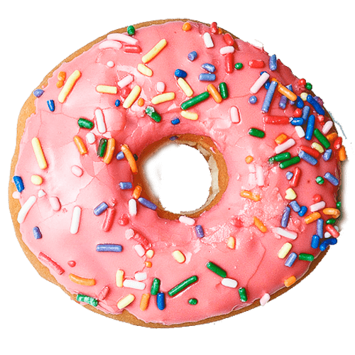 donut clipart transparent background