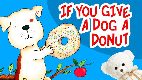 donuts clipart if you give a dog a donut